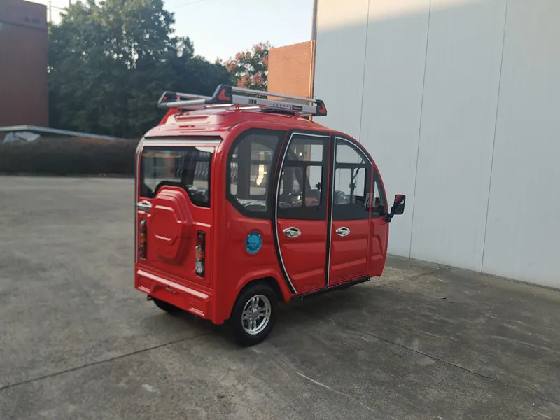 1200W Five Doors 3 Passengers Electric Tricycle
