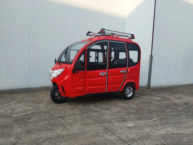 1200W Five Doors 3 Passengers Electric Tricycle