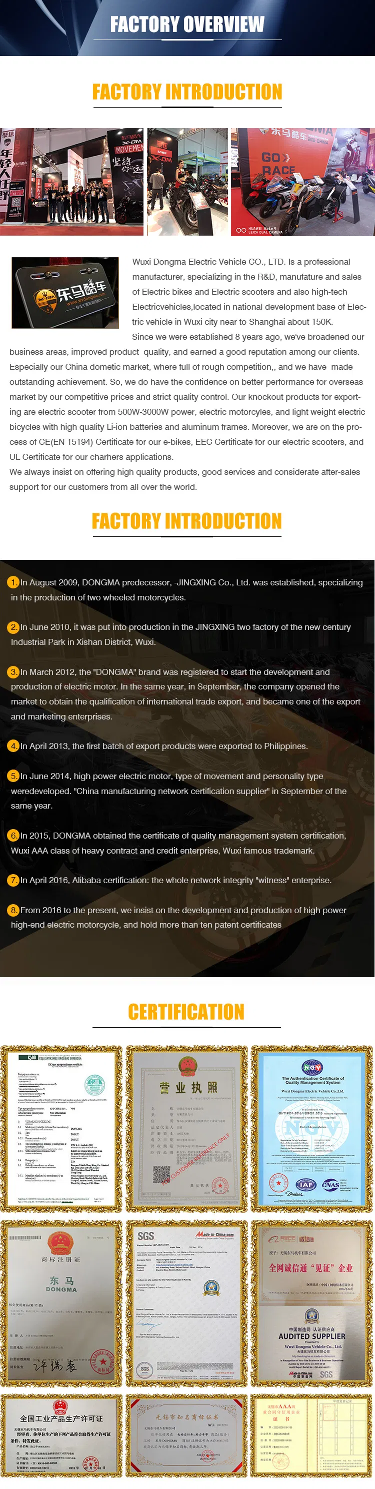 1500W Electric Scooter Citycoco 2 Wheel Electric Scooter Harley Motorcycle