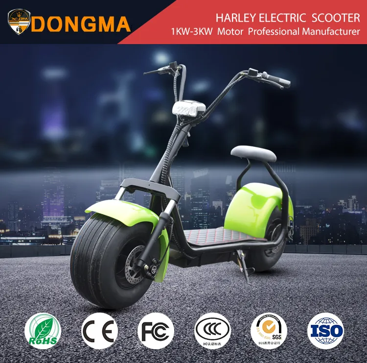 1500W Electric Scooter Citycoco 2 Wheel Electric Scooter Harley Motorcycle