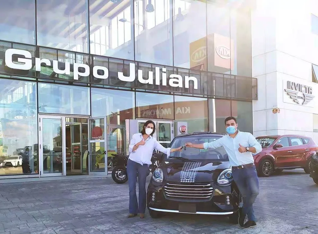 2 Person City Spirit Electric Car 2021 L7e