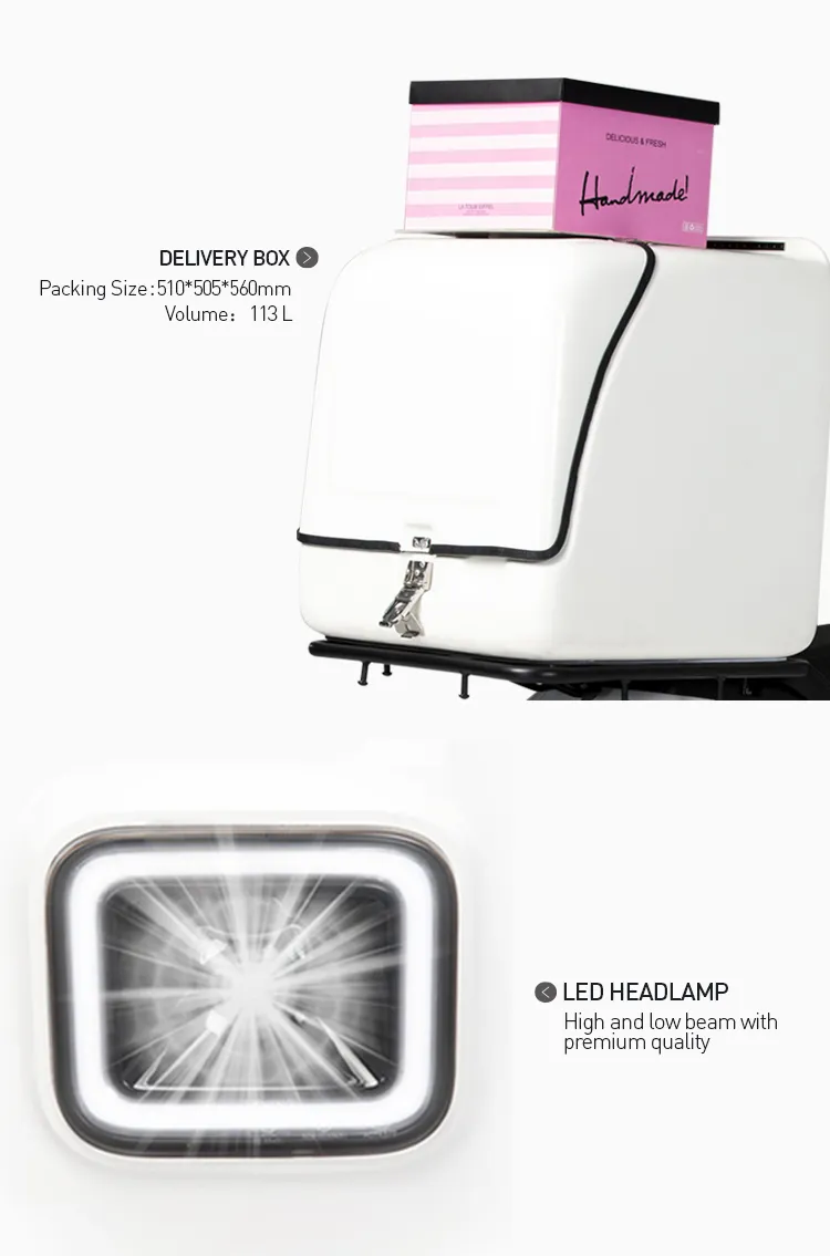 2 Wheel EEC Delivery Electric Scooter for Adults Cheap Price 3000W