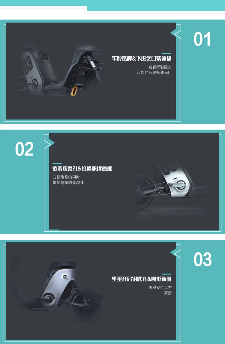 2019 Classical Adult 72V Niu Scooter Homemade QS Motor City Coco 3000W Dkd Road Legal 10000W Electric Motorcycle