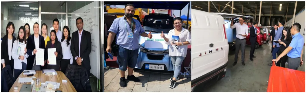 2020 Europe Best Sell 4 Wheel Electric Car with 2-3hours Fast Charging