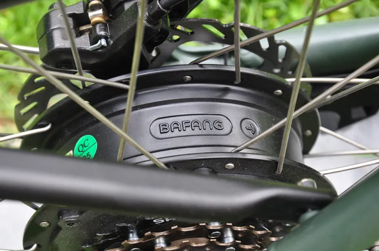 2021 Paselec Electric Folding Bike 20" Ebike 8 Speed Gears 100 Miles with Hidden Battery