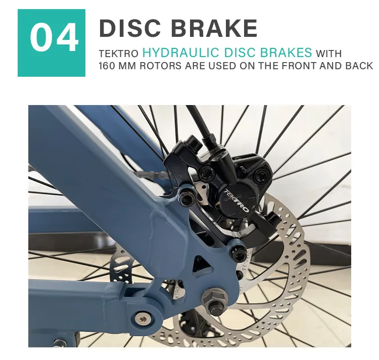 26 Inch Fat Tire G510 1000W Bafang MID Drive Ebike