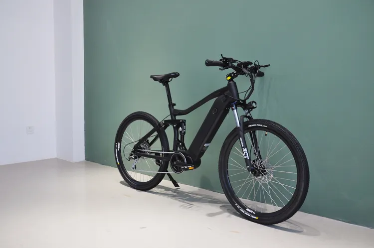 27.5 Inch Bafang M400 M600 MID Drive E Full Suspension Mountain Central Motor Electric Bike Bicycle for Sale