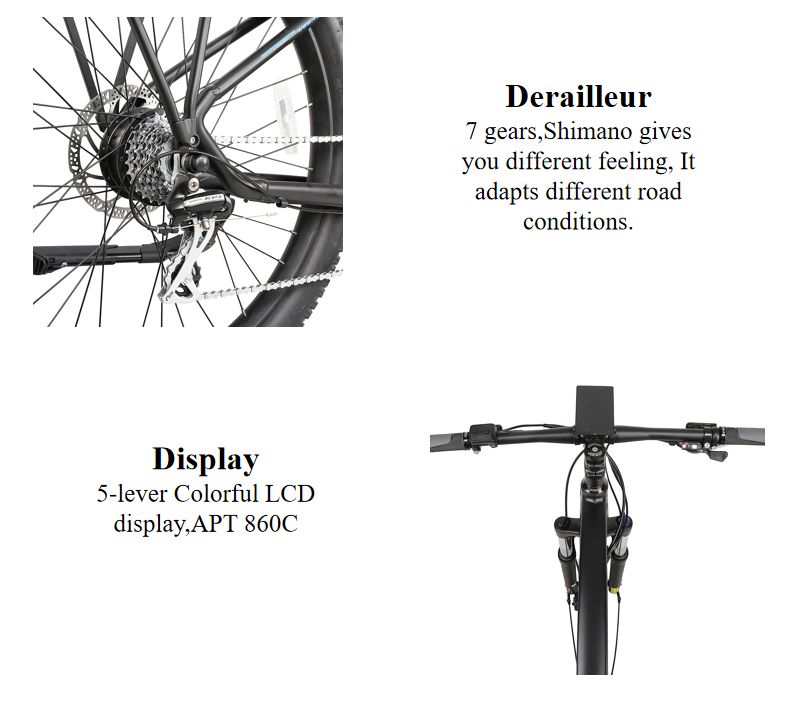 27.5 Tyre Mountain E-Bike 36V 250W Electric Bicycle Full Suspension Electric Bike