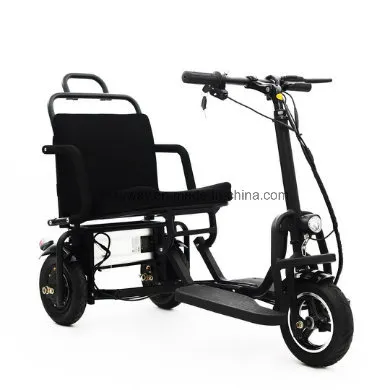 3-Wheel Midsize Fully Foldable Scooter with Fashion Style