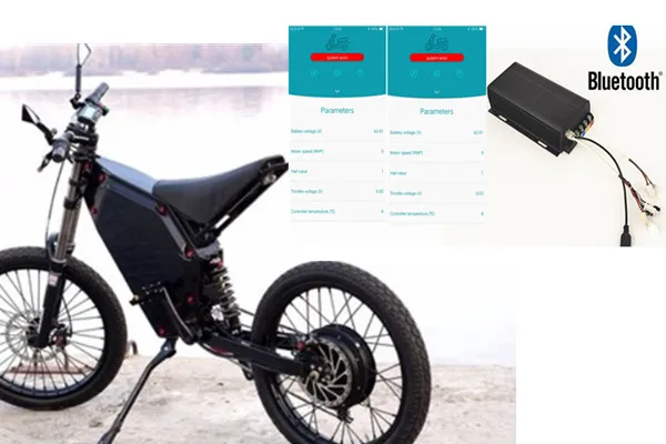 36-72V 3000W Big Power E-Bike Hub Motor Kit with 60/80A Sabvoton Programmable Controller