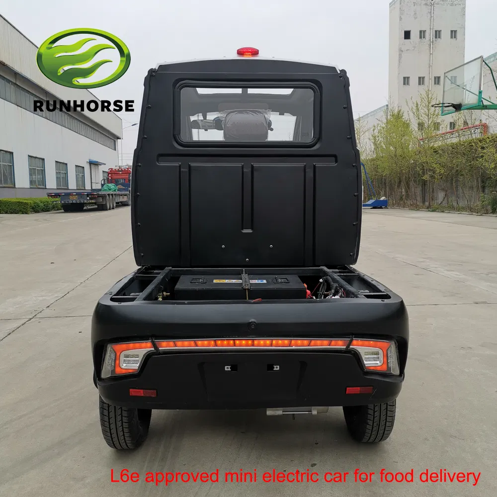 4 Wheel L6e Coc Approved Electric Van Vehicle for Food Delivery