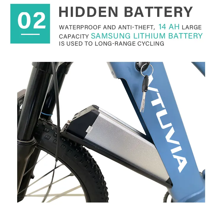 48V 1000W Bafang G510 MID Drive Motor Electric Mountain Bicycle