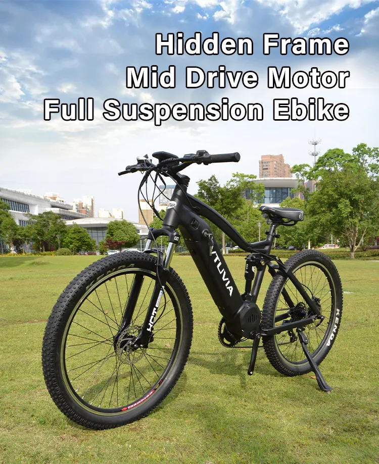 48V 1000W Bafang G510 MID Drive Motor Electric Mountain Bicycle