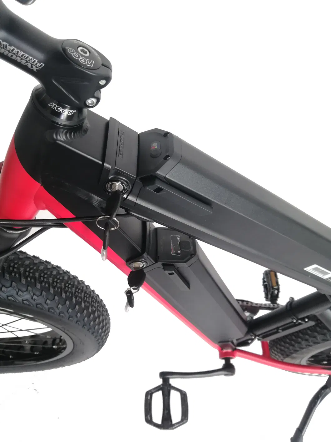 48V 500W Double Lithium Battery Fat Tire Wheel Hub Motor Electric Mountain Bike