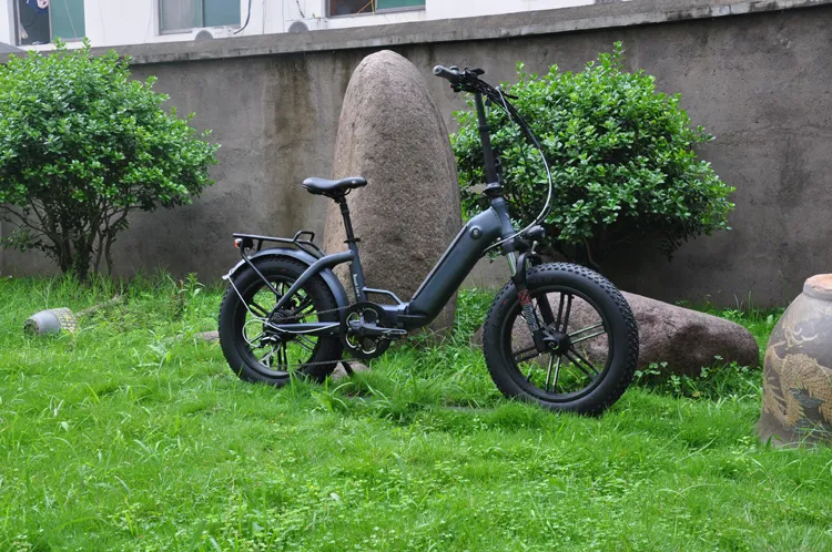 48V Electric Bike Fat Tire 48V Kenda 20′′*4.0 Electric Fat Bike 48V 500W Folding Electric Bike