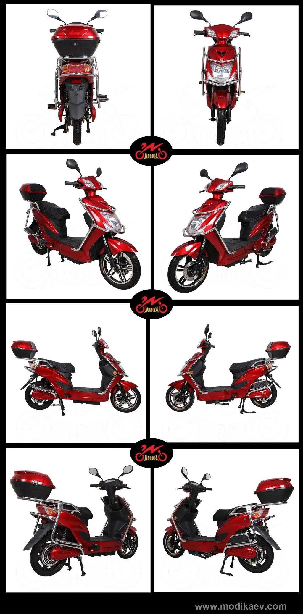 500W Motor Electric Motor Scooter with Max Speed 40km/H Hot Selling E-Sooter