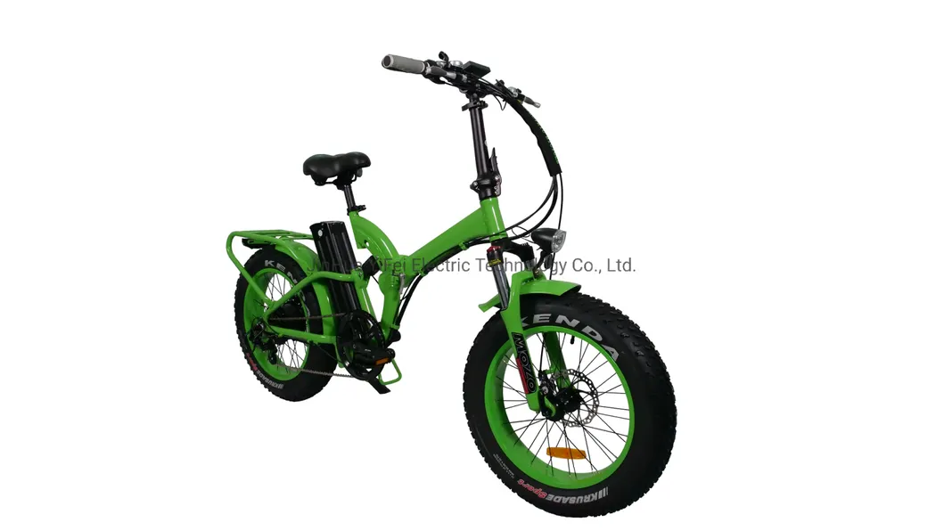 50km High Speed Big Tire Suspension Fat Electric Bike