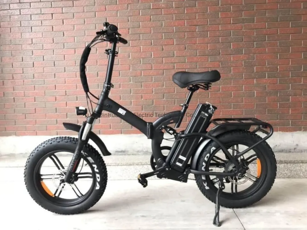 50km High Speed Big Tire Suspension Fat Electric Bike