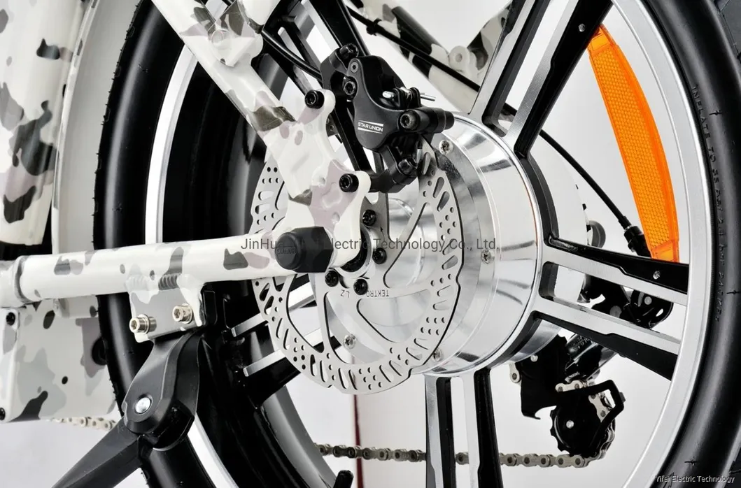 50km High Speed Big Tire Suspension Fat Electric Bike