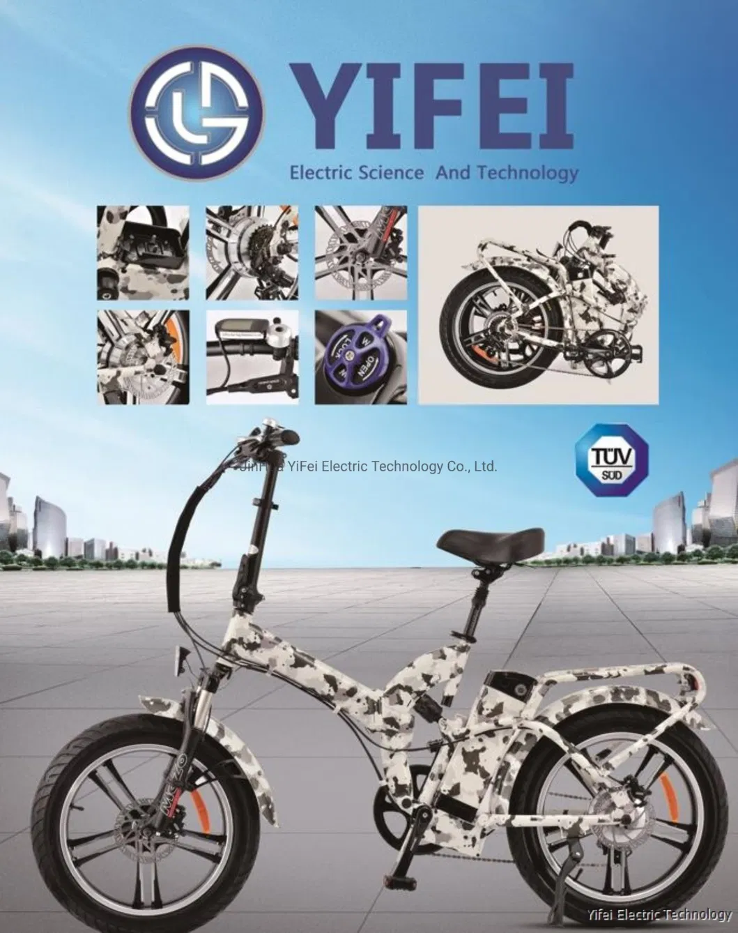 50km High Speed Big Tire Suspension Fat Electric Bike