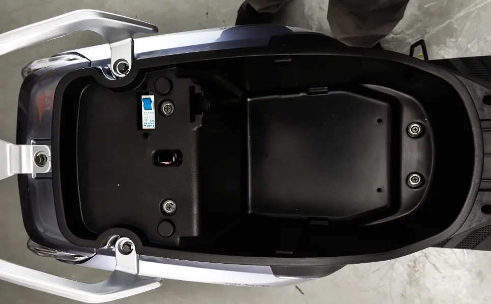 60V1000W Niu Style Electric Motorcycle with Pedal Big Screen Speed Meter