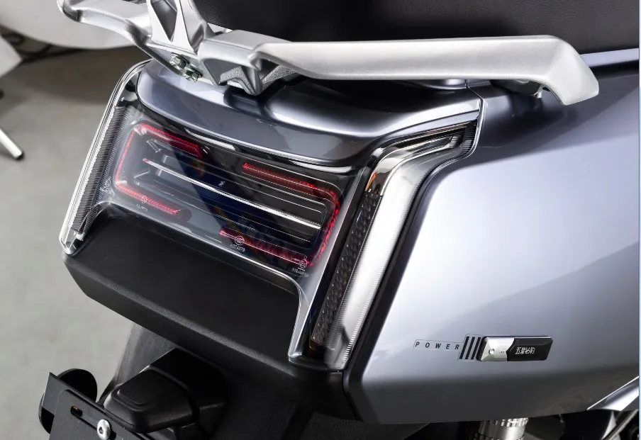 60V1000W Niu Style Electric Motorcycle with Pedal Big Screen Speed Meter