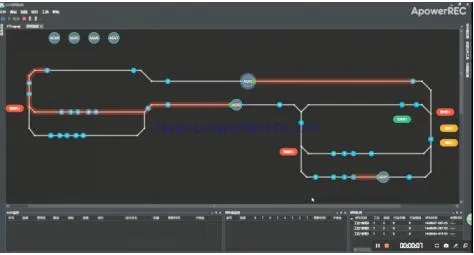 80t Driverless Robotic Latent Two Way Agv for Intralogistic in Military Industry