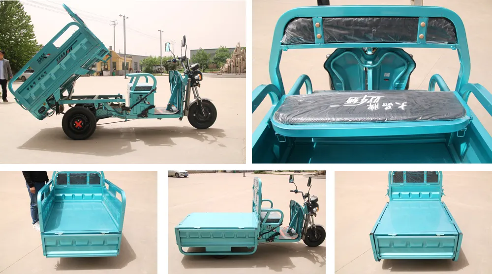 Al-A1~10 Electric Motorcycle Cargo Tricycle Electrical Tricycles Mini Cargo Truck