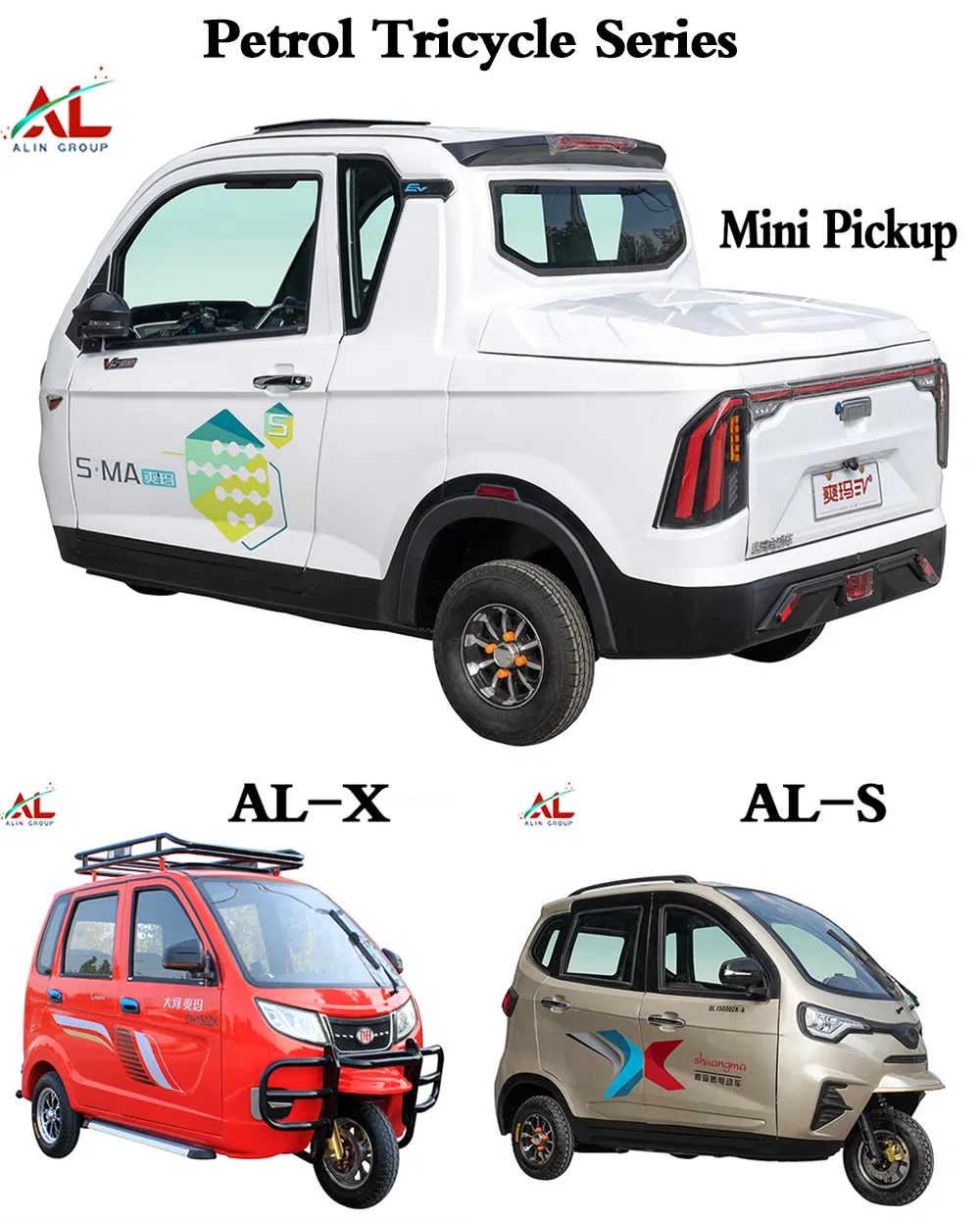 Al-Bj Electric Motorized Tricycle 3 Wheel Electric Tricycle Car Columbia Price