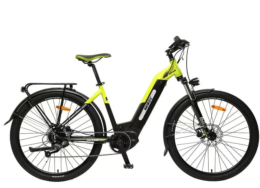 All Terrain Smooth Step Thru 19" MID-Motor 48V 500W Woman City Electric Bike