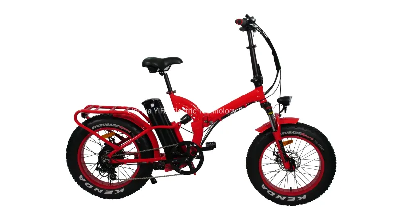 Beach Mini Fat Electric 20inch*3.0 Kenda Tire Bicycle Fold up Electric Super Bike