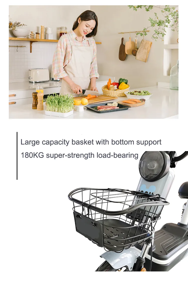 Bicicletas Bike Electricas Adults Car Electric Bicycles Top Sale Electric 48 V Full Steel Frame + ABS Plastic 351 - 500W 48V 40-80km