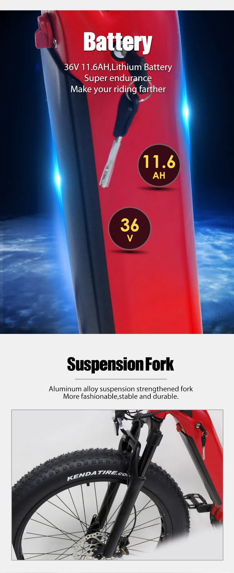 Big Power High Performance Dual Battery 17.5ah 14ah Bafang MID Motor 750W 1000W Hight Step Man Fat Electric Bike