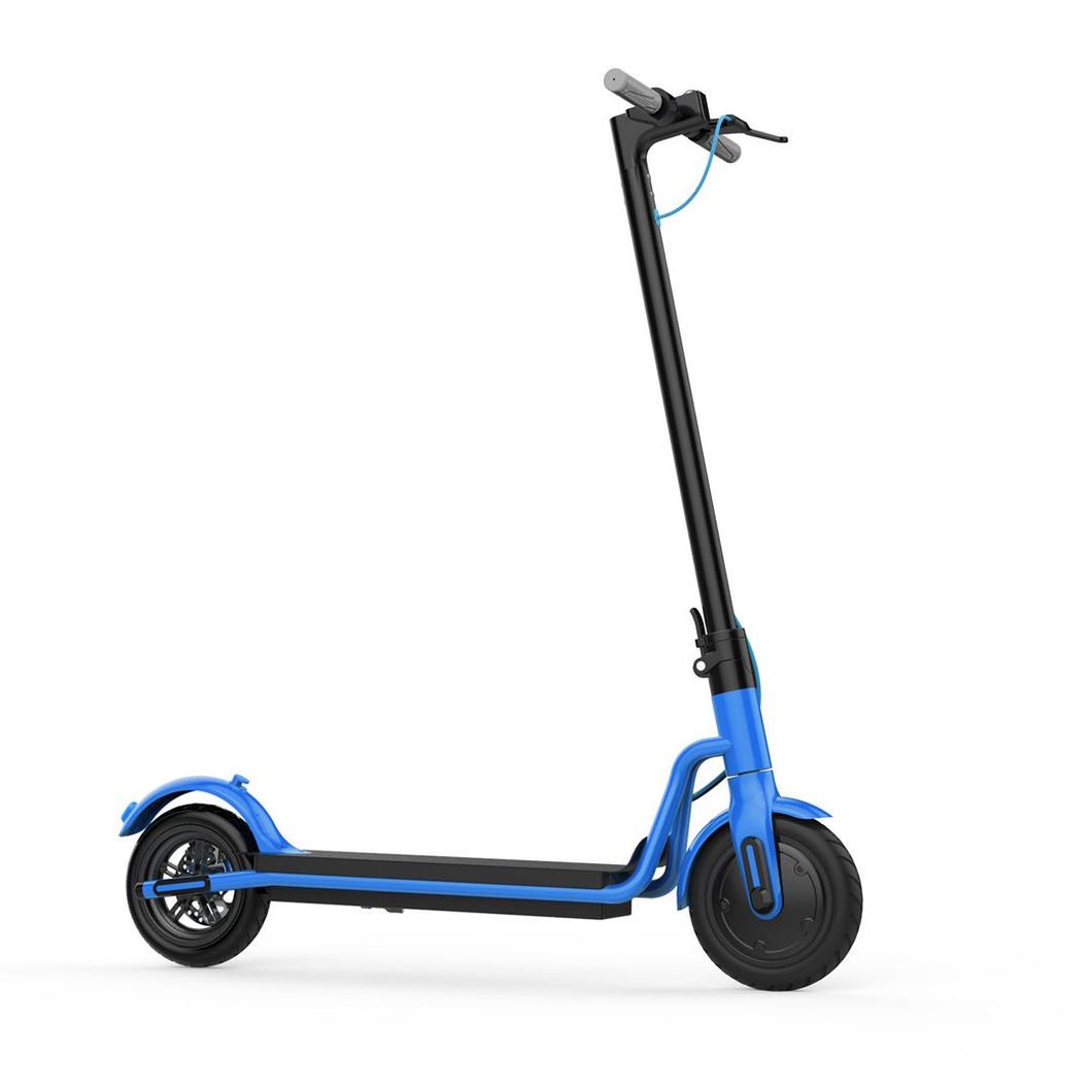 blue Hlec300 Wholesale New Sharing Two Wheels Portable Scooter off Road Kick Foldable Adult Electric Scooter