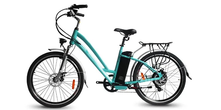 Ce 26" City Ebike Lady Electric Bicycle for EU Market
