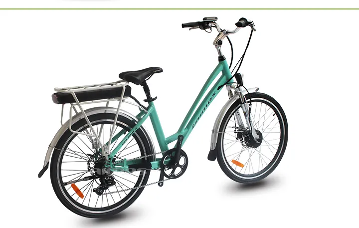 Ce 26" City Ebike Lady Electric Bicycle for EU Market