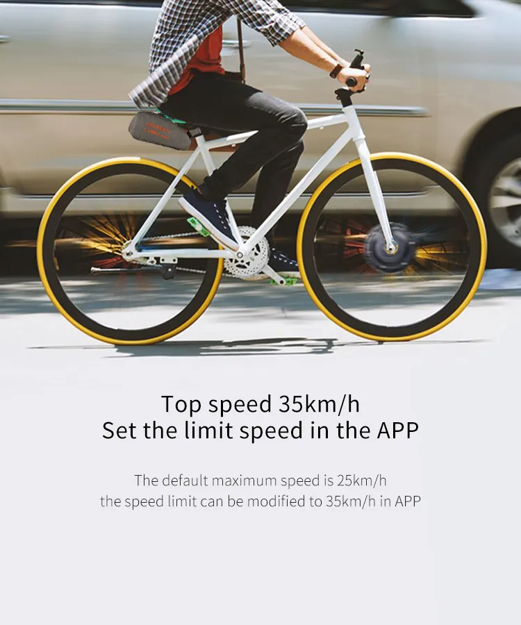 CE Approved 350W Ebike Wheel Kit with Sabvoton Sine Wave Programmable Controller