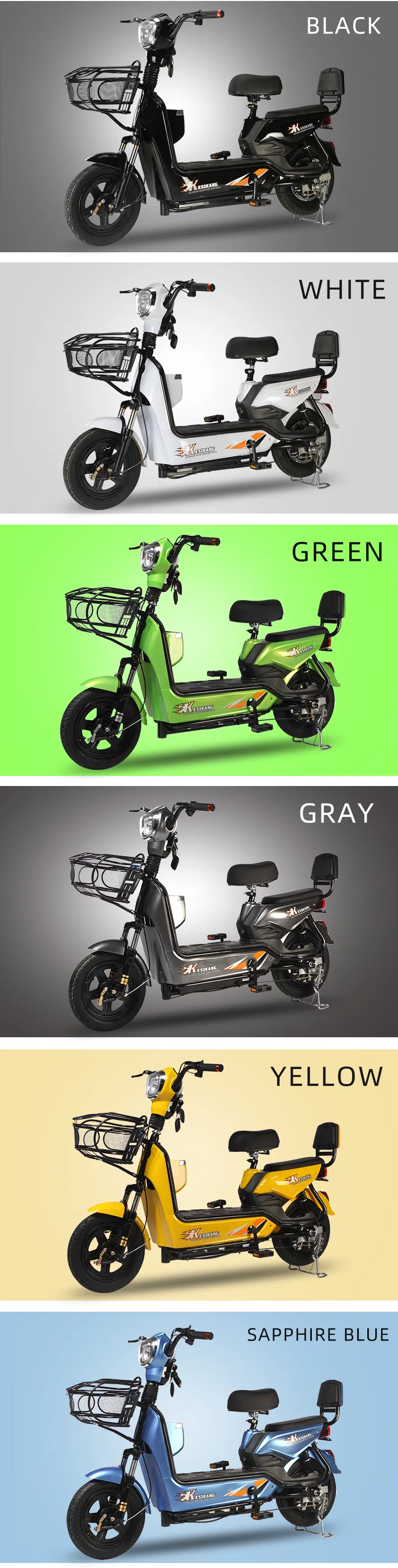 China Electric Handicapped Scooter Brushless Motor Ebike Controller 36V 30km/H Electric Mountain Bike