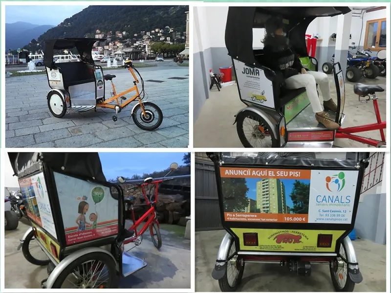 China Outdoor Mobile Passengers Cargo Bicycle Bike for Tour