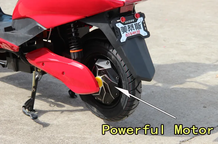 China Powerful Electric Motor Scooter