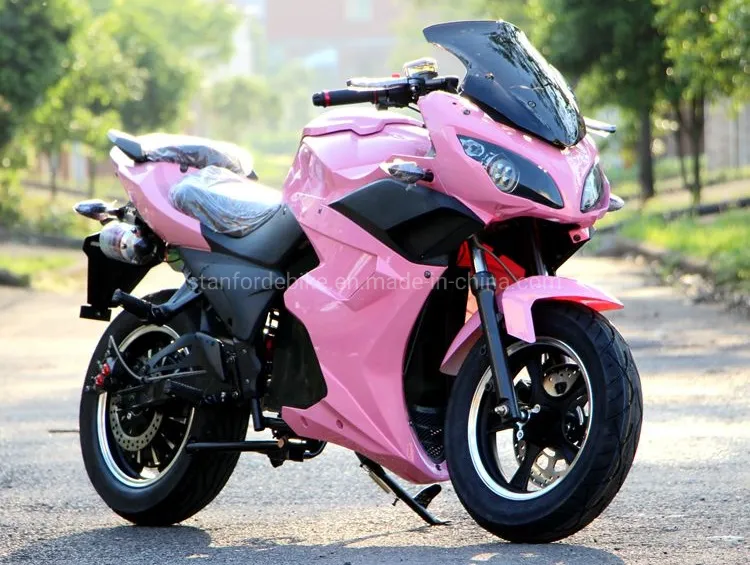 Chinese Good Sale Racing Motorcycle with 72V 80A Lithium Battery