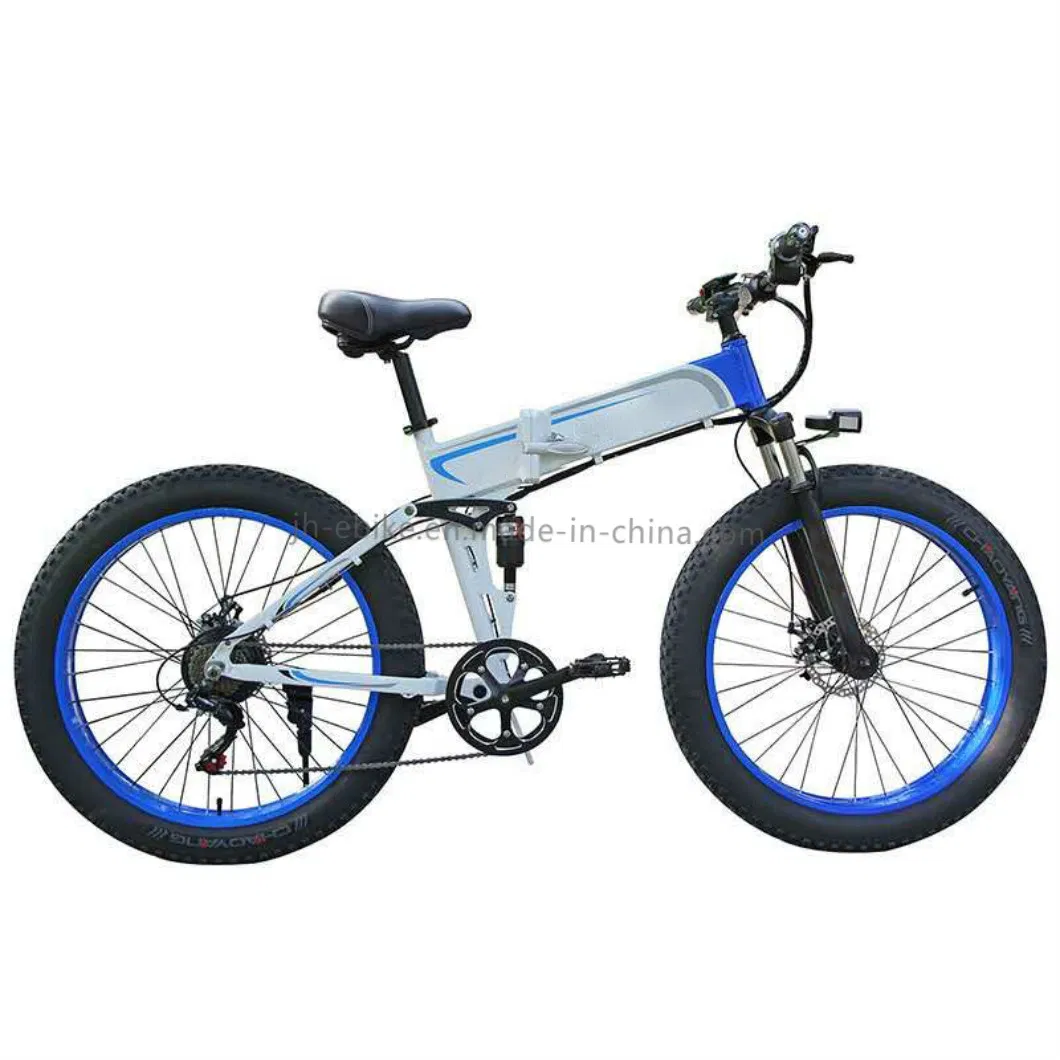 Dropshipping Cycle Fat Mountain Bikes Folding Ebike 350W Electric Bike Battery 48V