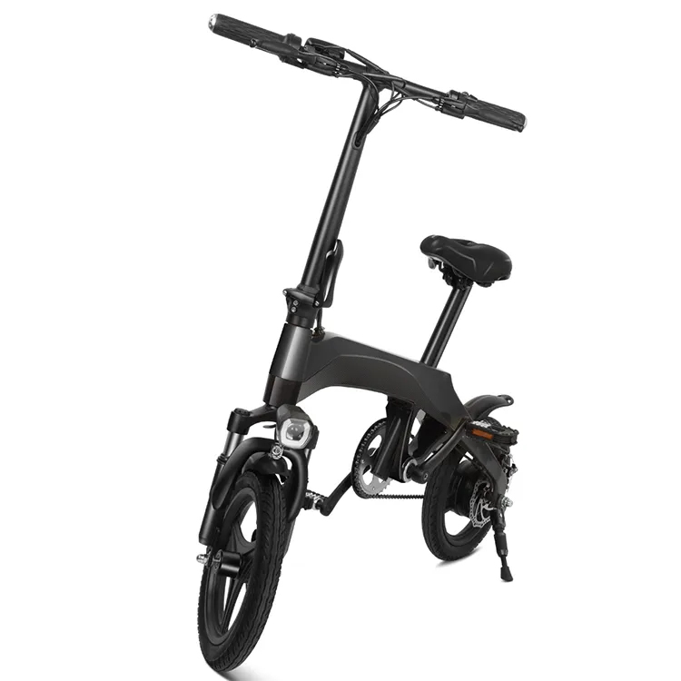 Ecorider E6-4 Electric Folding Bike 350W off Road Bicycle Mini Pocket Bike Travel Bike