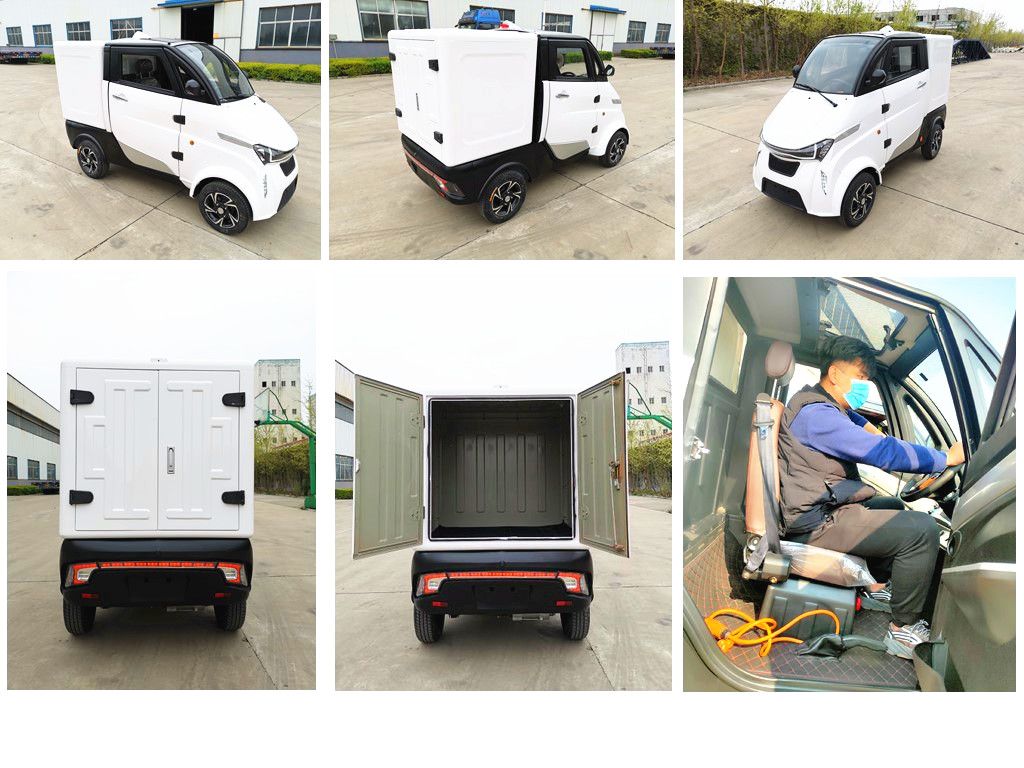 EEC Approval City Use Electric Utility Truck /Cargo Van for Delivery