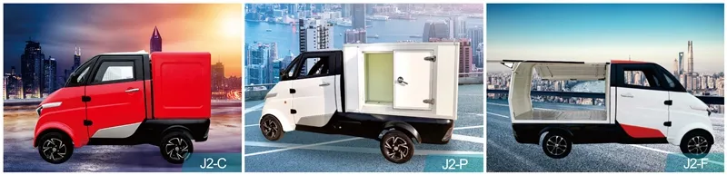 EEC L6e Approval 4 Wheels Electrical Cargo Vehicle for Sale