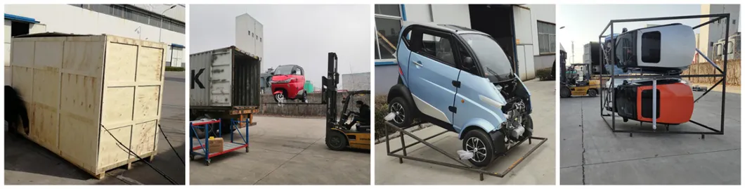 EEC L6e Approval 4 Wheels Electrical Cargo Vehicle for Sale