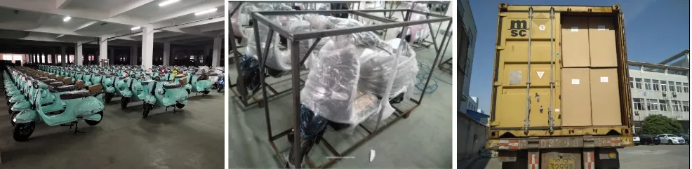 EEC Powerful 2000W High Quality Electric Motorcycle Vespa EV2000--Goldenlion