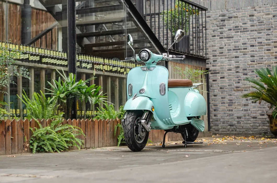 EEC Powerful 2000W High Quality Electric Motorcycle Vespa EV2000--Goldenlion