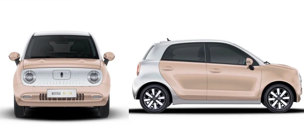 Electric Car Ora R1 Miniev Mini EV Minicar Electric Automobile Bev Car Miniev Electric Vehicle EV Cars High Speed Car Chinese Manufacture Minicar