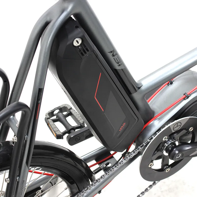 Electric Cargo Bike with MID Motor and Torque Sensor